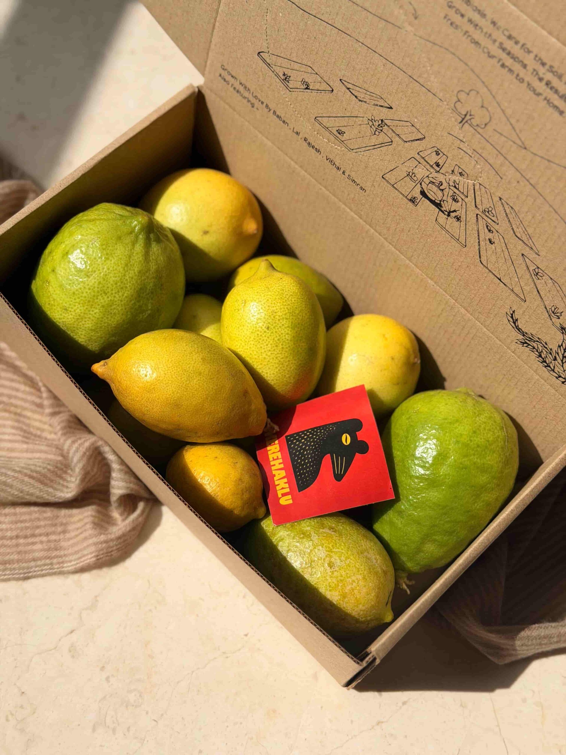 Gondhoraj Lemons from Kerehaklu